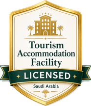Tourism Accommodation Facility licensed badge, Saudi Arabia